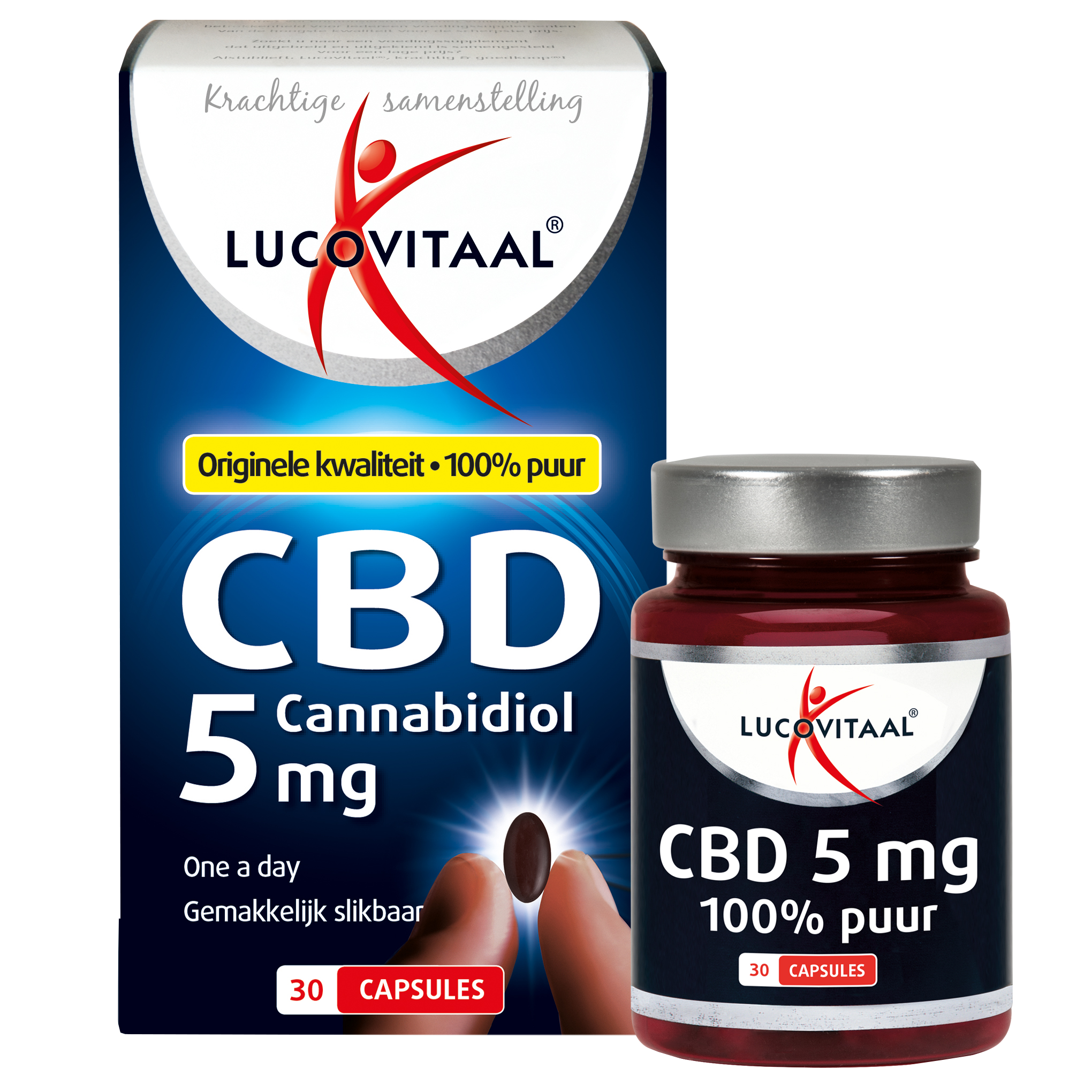 Capsule CBD, 5 mg, 30 capsule, Lucovitaal