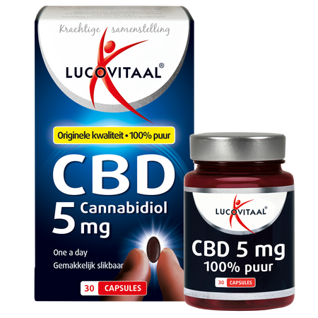 Capsule CBD, 5 mg, 30 capsule, Lucovitaal