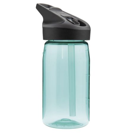 Recipient din Tritan cu capac automat Jannu, Turquoise, 450 ml, Laken