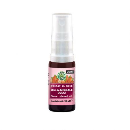 Ulei de migdale dulci presat la rece spray, 10 ml, Herbal Sana