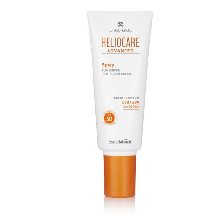 Spray pentru corp cu protectie solara SPF 50 Advanced Heliocare, 200 ml, Cantabria