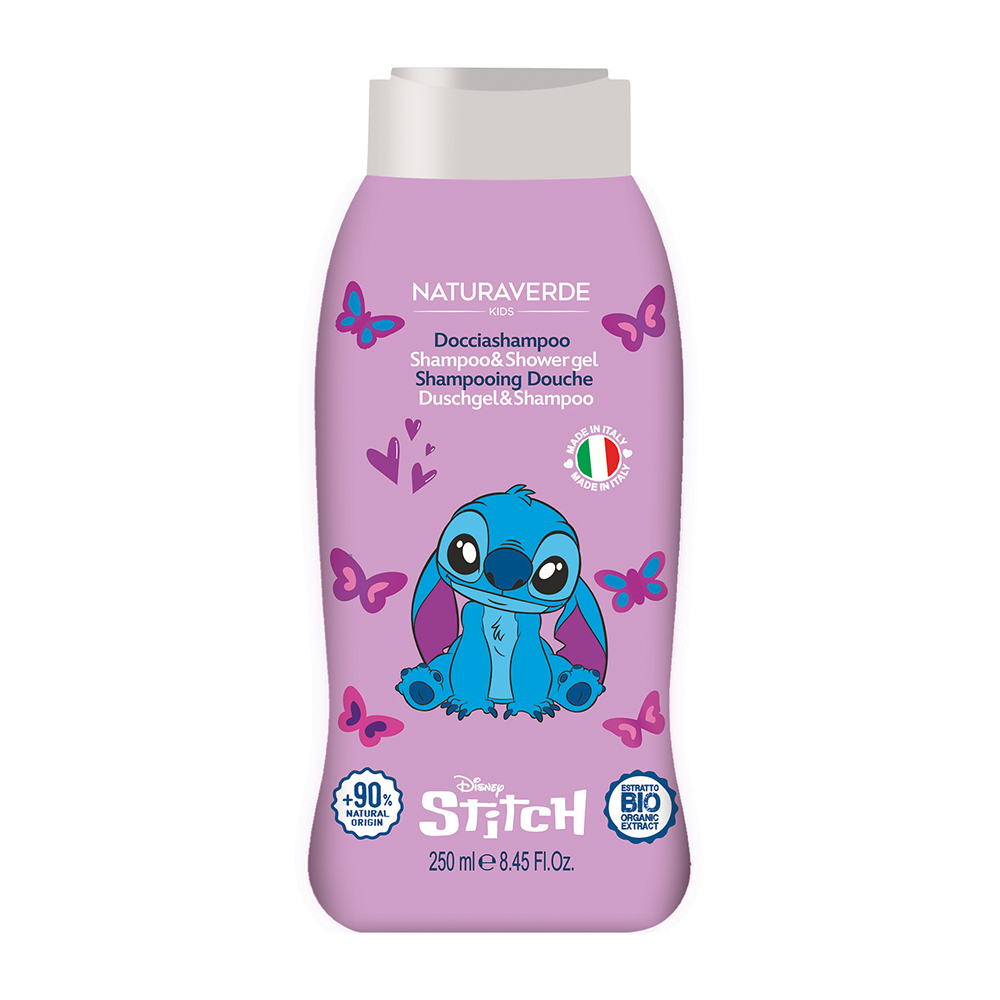 Sampon si gel de Stitch, 250 ml, Naturaverde