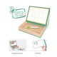 Puzzle magnetic educativ cu 45 de steaguri si table, + 3 ani, AcSmart 628612