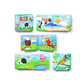 Set 2 carticele cu sunet pentru baie Pasari si numere, +6 luni, AcSmart 628622