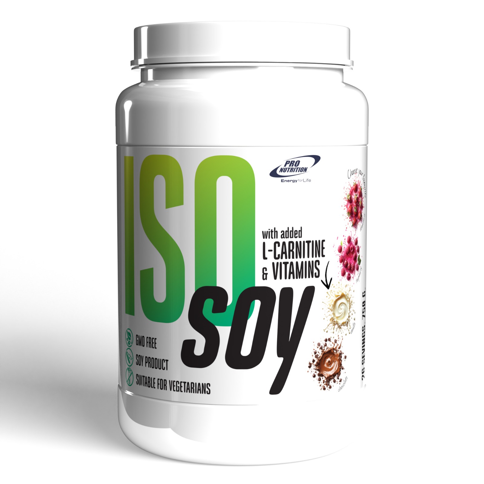 Iso Soy cu aroma de vanilie, 750 g, Pro Nutrition
