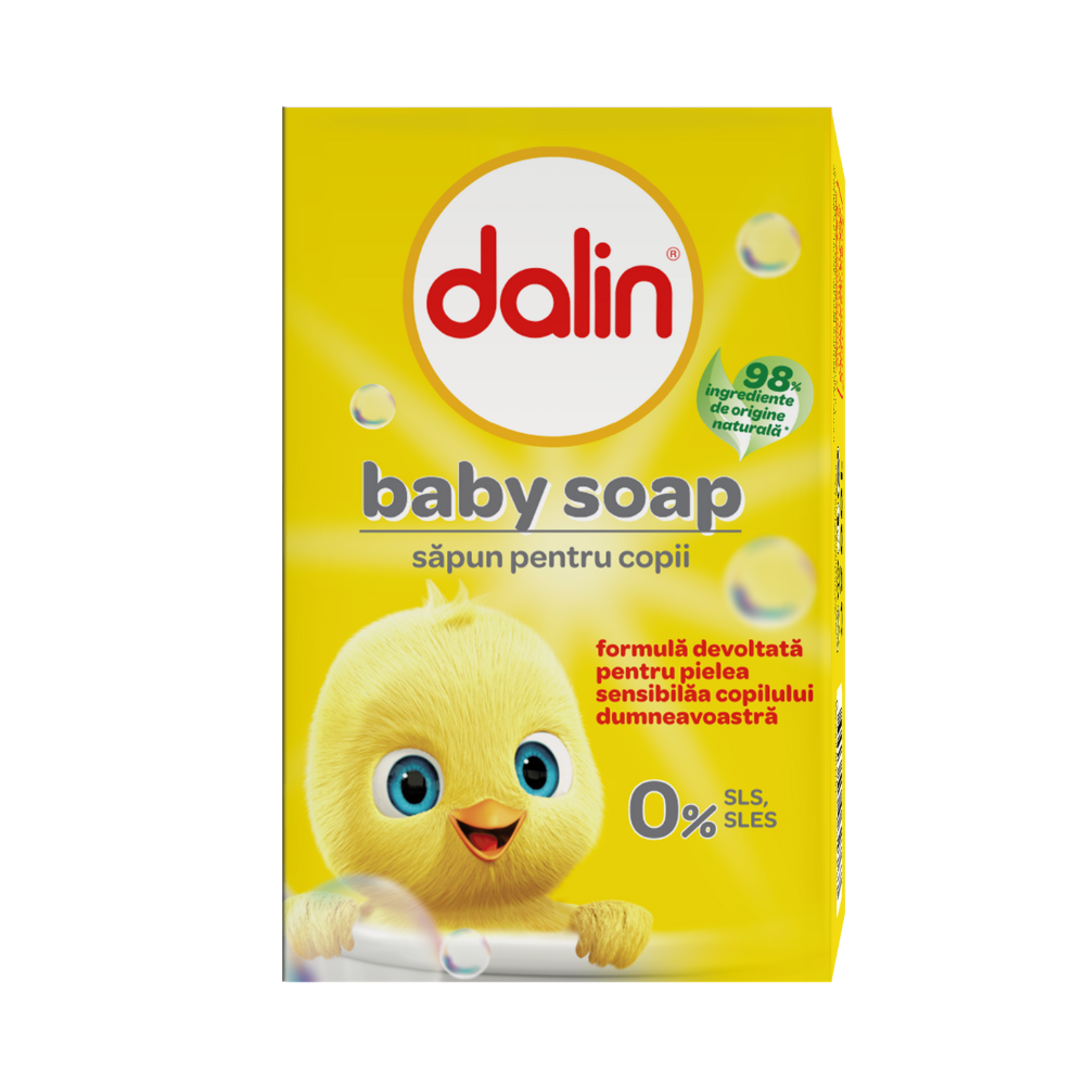 Sapun solid pentru copii, 100 g, Dalin