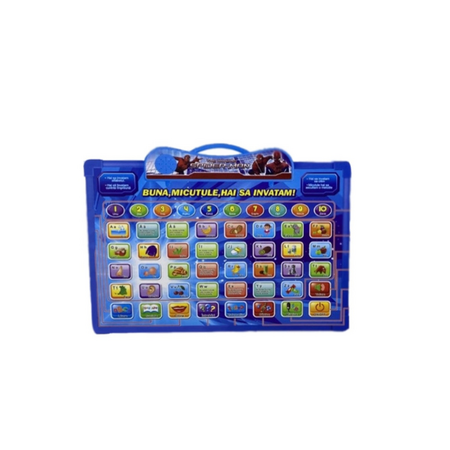 Tableta educativa in limba romana cu tabla de scris, + 3 ani, AcSmart 628633