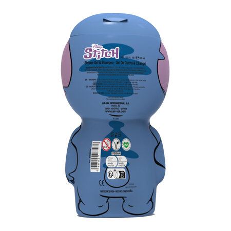 Gel de dus si sampon Stitch, + 3 ani, 400 ml, Air Val 628648
