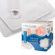Protectie impermeabila antitranspiratie 3D pentru saltea Top Safe, 120x60 cm, AirCuddle 628755
