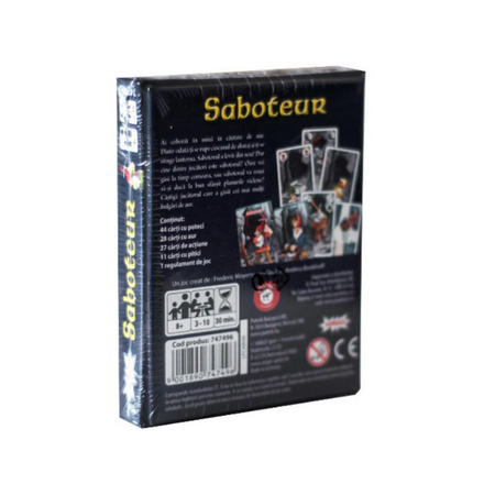 Joc de societate Saboteur, 8+ ani, Piatnik 628789