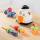 Set de constructie in forma de nava spatiala, 2+ ani, Hola 628857