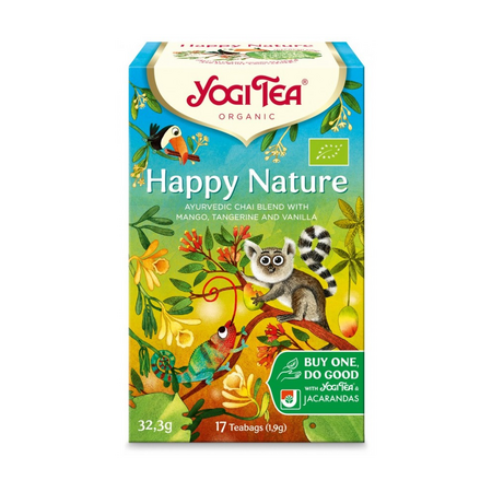 Ceai Bio Happy Nature, 17 plicuri, Yogi Tea