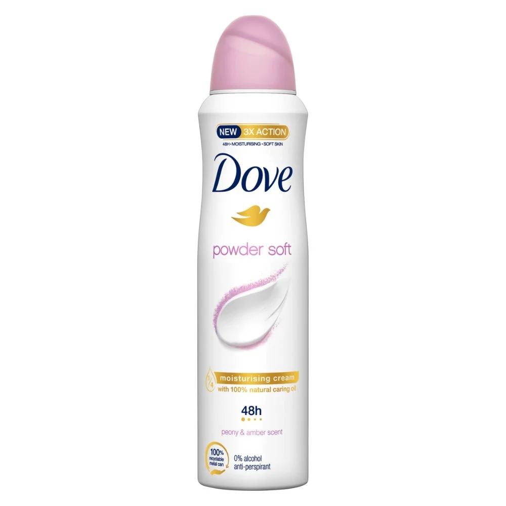 Deodorant Spray Powder Soft, 150 ml, Dove Women