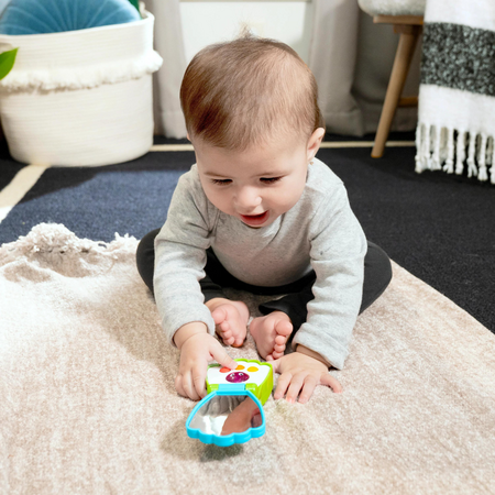 Jucarie muzicala telefon Ocean Explorers Shell, + 6 luni, Baby Einstein 629016
