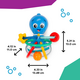 Jucarie de dentitie si alinare Ocean Explorers Opus, + 0 luni, Baby Einstein 629164