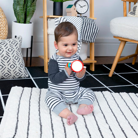 Jucarie zornaitoare Cals Sensory Shake-up, + 3 luni, Baby Einstein 629179