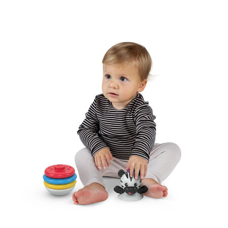 Jucarie zornaitoare si dentitie Zen, + 3 luni, Baby Einstein 629195