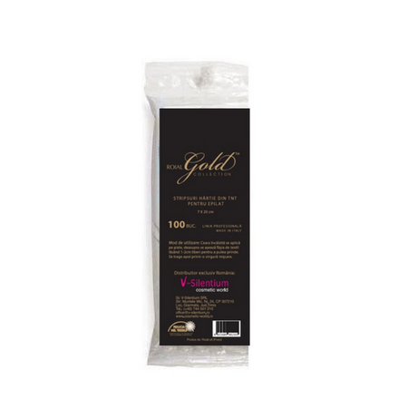 Benzi pentru epilat, 100 buc, MCJ2527, Roial Gold