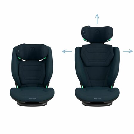 Scaun auto Rodifix Pro2 I-Size, Authentic Black, Maxi Cosi 629551