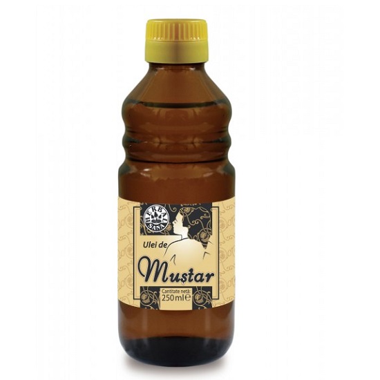  Ulei de mustar, 250 ml, Herbal Sana