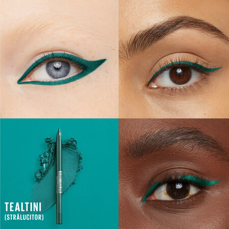 Creion de ochi Tattoo Liner, 815, Tealtini, 1.3 g, Maybelline 629734