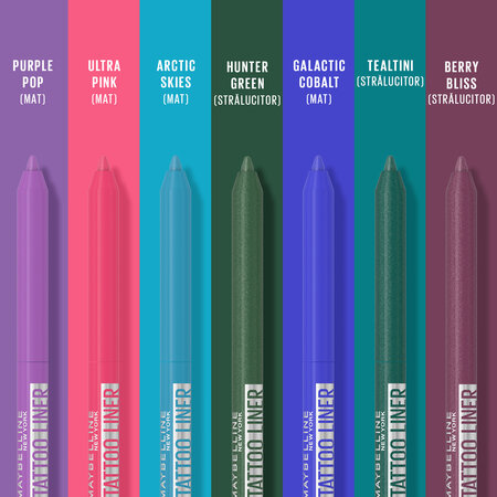 Creion de ochi Tattoo Liner, 817, Hunter Green, 1.3 g, Maybelline 629760