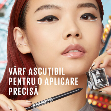 Creion de ochi Tattoo Liner, 817, Hunter Green, 1.3 g, Maybelline 629757