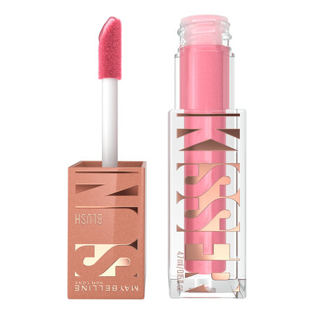 Fard de obraz cu textura lichida Sunkisser, 05 Blazing Blush, 4,7 ml, Maybelline
