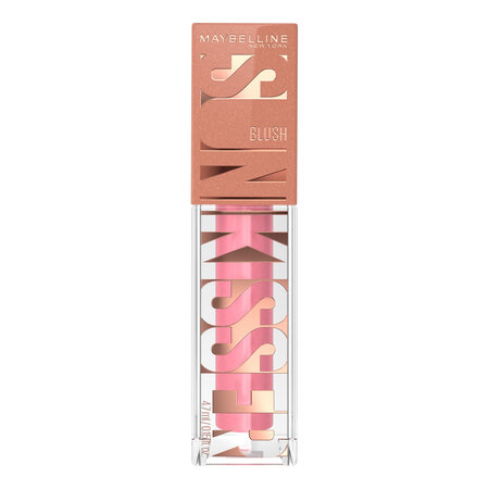 Fard de obraz cu textura lichida Sunkisser, 05, Blazing Blush, 4,7 ml, Maybelline 629893