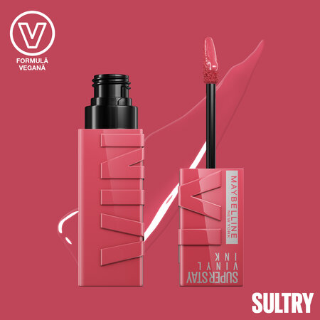Ruj lichid cu stralucire de vinil Superstay Vinyl Ink, 160, 4.2 ml, Maybelline 630132