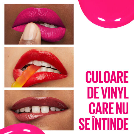 Ruj lichid cu stralucire de vinil Superstay Vinyl Ink, 165 Edgy, 4.2 ml, Maybelline 630143
