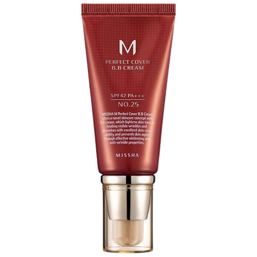 BB Cream M Perfect Cover SPF42/PA+++, 50 ml, nuanta 25, Missha