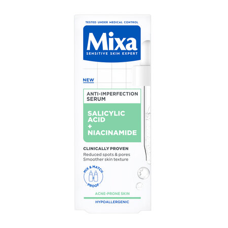 Serum anti imperfectiuni pentru tenul sensibil, 30 ml, Mixa 630187