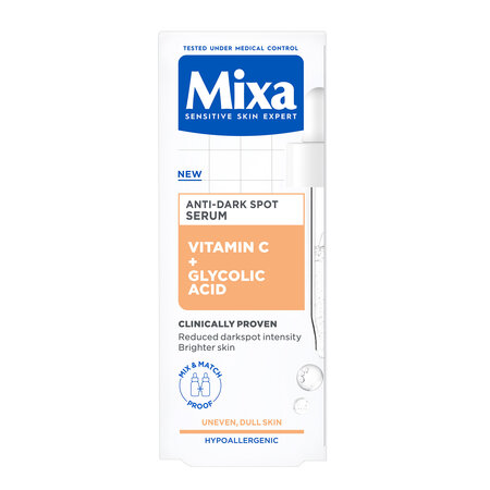 Serum anti pete pigmentare pentru tenul sensibil, 30 ml, Mixa 630210