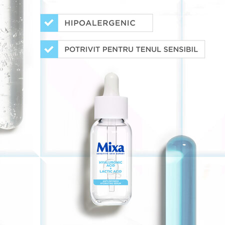 Serum anti uscaciune pentru tenul sensibil, 30 ml, Mixa 630239