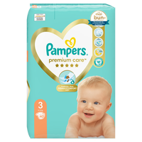 Pampers Premium Care, Nr. 3, 6-10 kg, 40 buc, Pampers