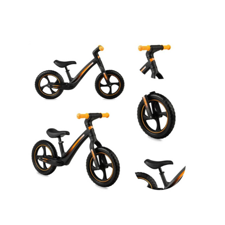 Bicicleta fara pedale Mizo, Black, + 3 ani, Momi 630264
