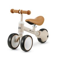 Tricicleta de echilibru Cutie, Light Beige, de la 1 an, Kinderkraft