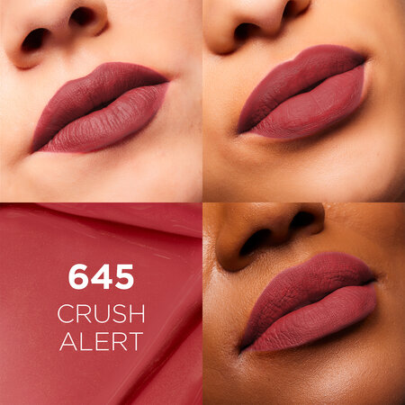 Ruj lichid Mat rezistent la transfer Infaillible Matte Resistance, 630 Rose Heat, 5 ml, Loreal Paris 630393