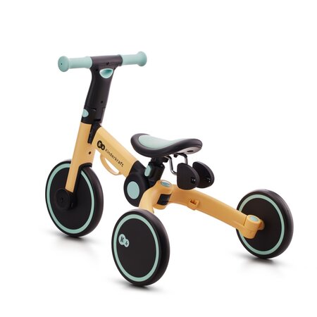 Tricicleta de echilibru 4Trike, Sunflower Blue, 1-3 ani, Kinderkraft 630465