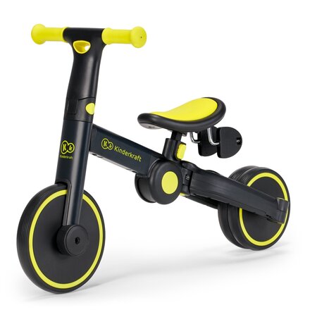 Tricicleta de echilibru 4Trike, Black Volt, 1-3 ani, Kinderkraft 630515