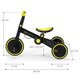 Tricicleta de echilibru 4Trike, Black Volt, 1-3 ani, Kinderkraft 630518