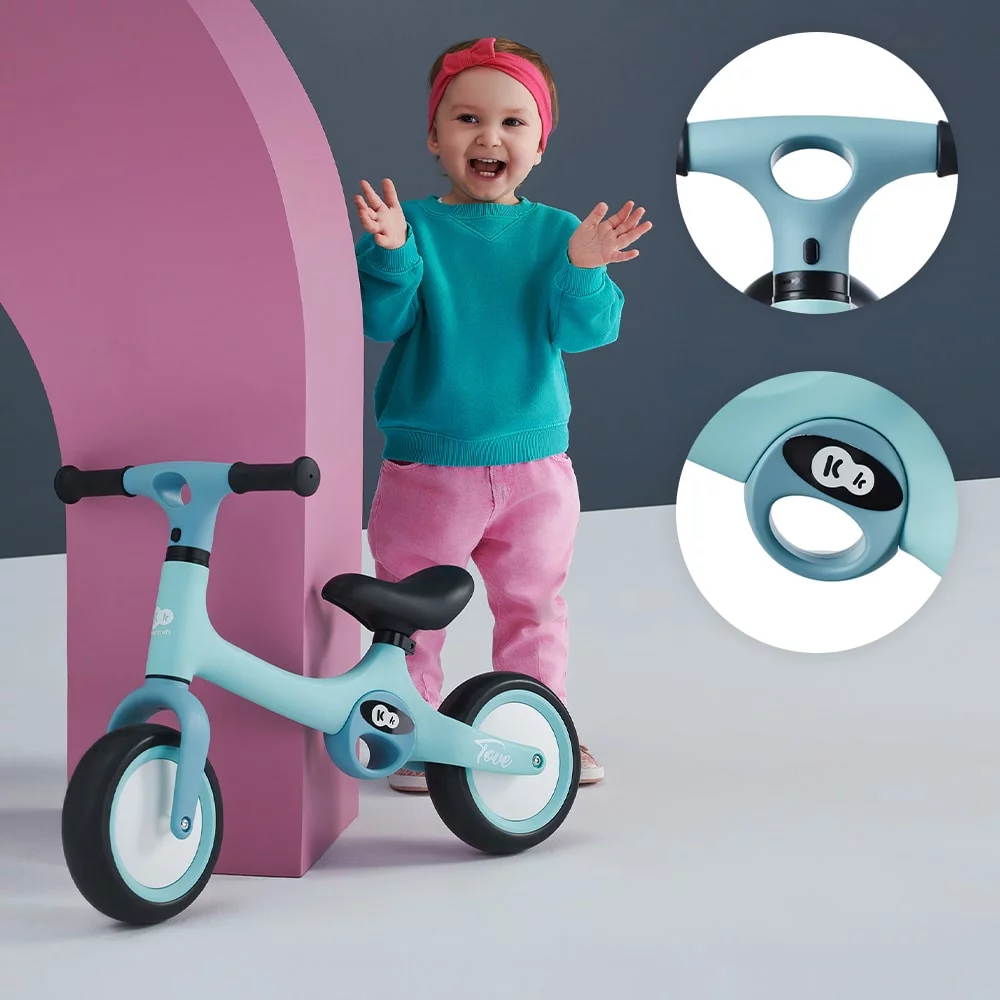 Imagine secundara bicicleta de echilibru Tove Summer Mint Kinderkraft