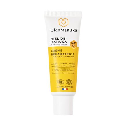 Crema reparatoare cu 40% miere de manuka IAA10+, 40 ml, Cicamanuka