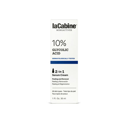Ser-crema 10% Acid Glycolic Monoactives, 30 ml, La Cabine 789489