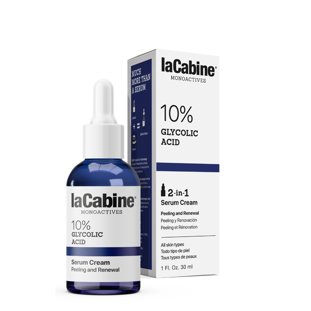 Ser-crema 10% Acid Glycolic Monoactives, 30 ml, La Cabine