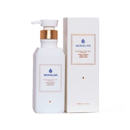 Sampon pentru par deteriorat si fara volum, 380 ml, Monxuan 630871