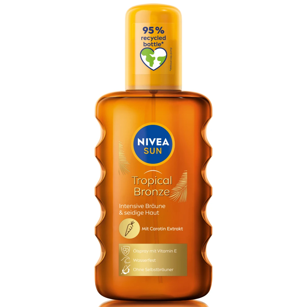 Ulei spray Bronze Carotene Sun, 200 ml, Nivea