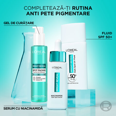 Gel de curatare impotriva petelor pigmentare Bright Reveal, 30 ml, Loreal Paris 630961
