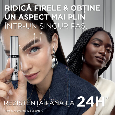 Mascara pentru fixarea sprancenelor Infaillible 24H Brow Lamination, 5 ml, Loreal Paris 631012